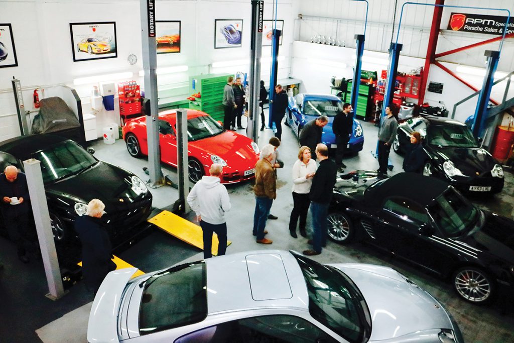 Porsche open evening