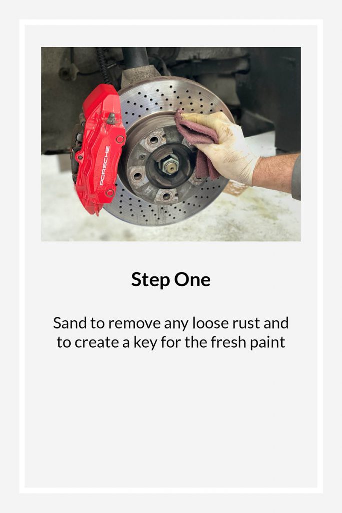 Porsche Hub re-paint